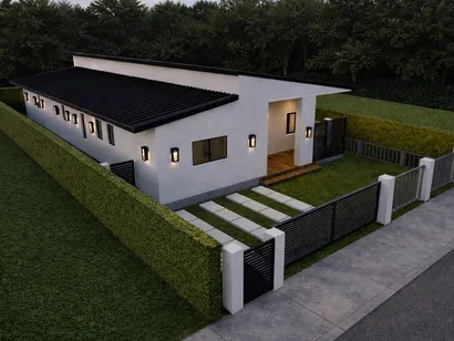Thomas Residence custom home in The Roads